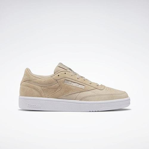 Кроссовки мужские оригинальные Reebok Club C 85 коричневые