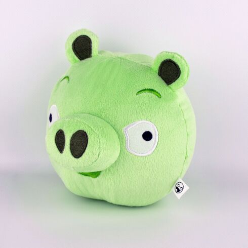 Мягкая игрушка Weber Toys Angry Birds Свинья средняя 16см (528)