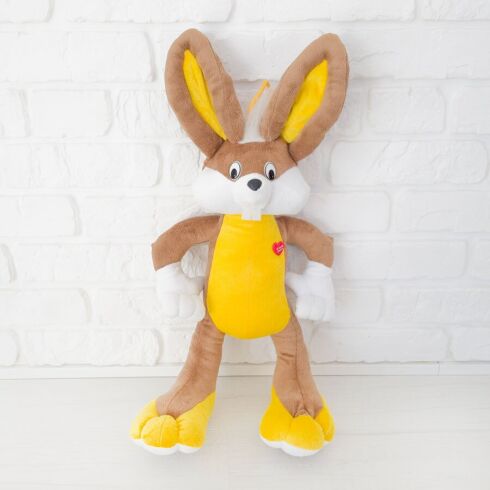 Мягкая игрушка Weber Toys Заяц Багз Банни 55см коричневый (0351)