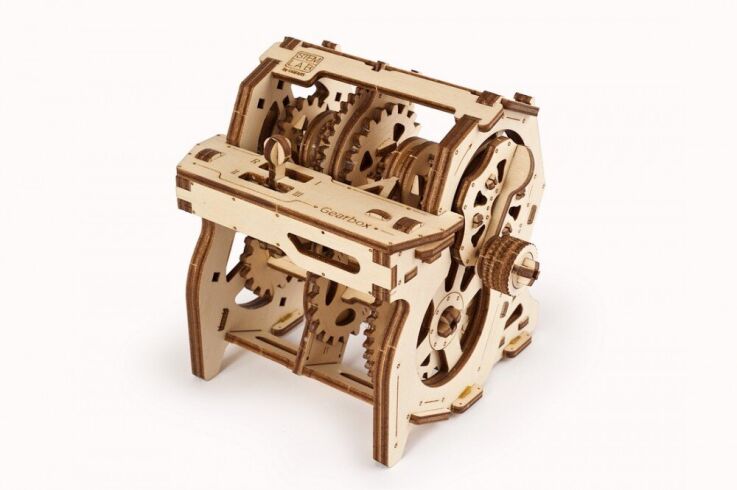 Механический 3D пазл UGEARS Коробка передач (70131)
