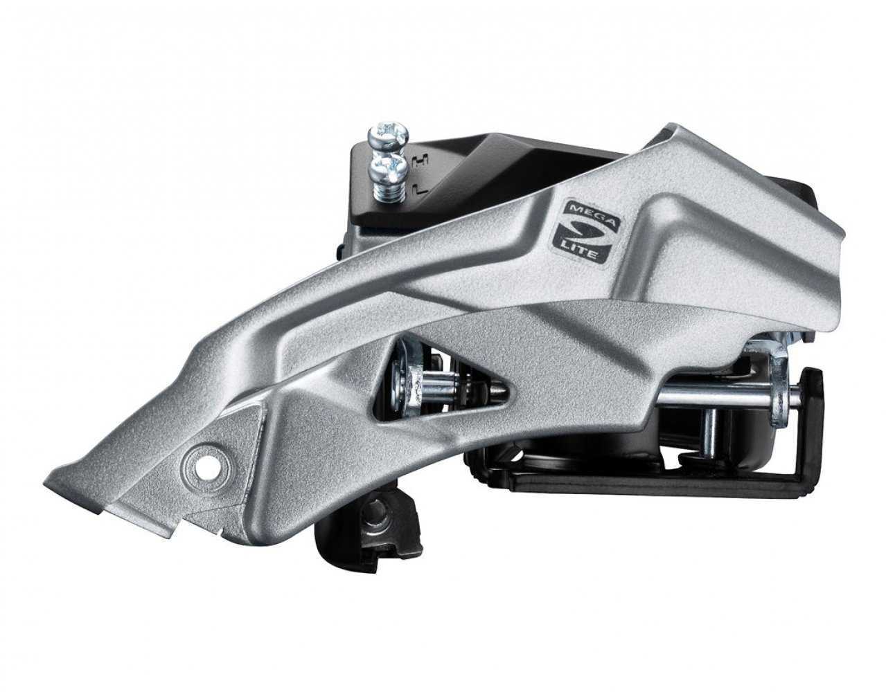 Переключатель передний Shimano Altus, M2000, ун. тяга, ун. хомут, уг.:66-69