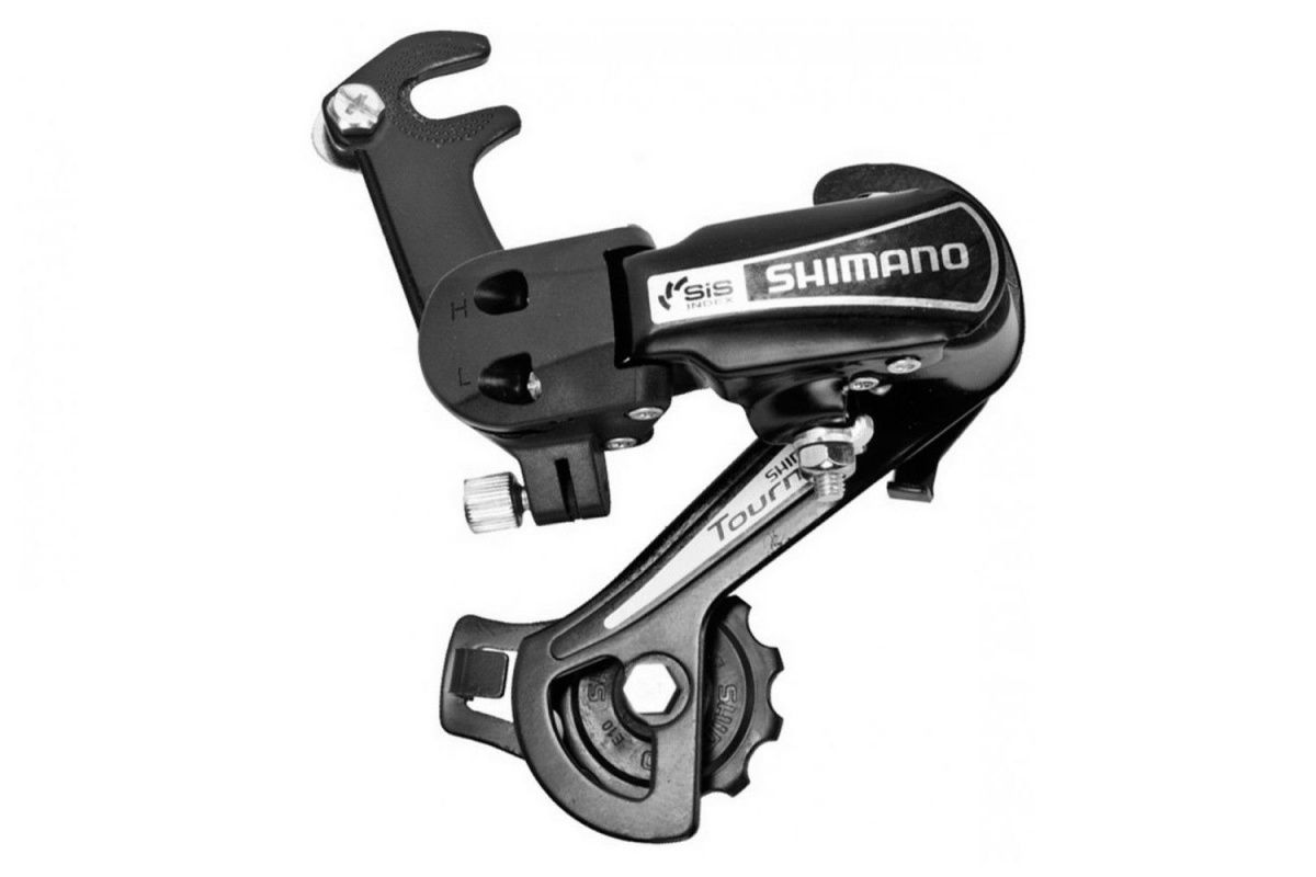 Переключатель задний Shimano Tourney RD-TY21B под гайку
