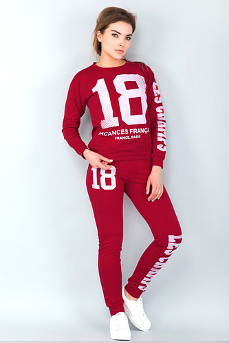 Спортивный костюм 18 (красный)