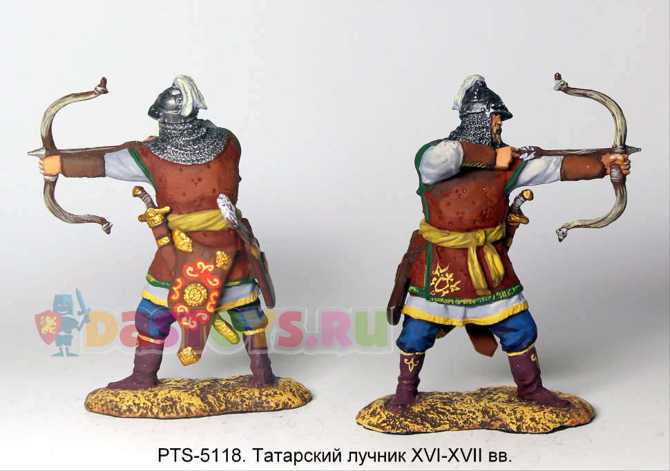 Оловянный солдатик Татарский лучник XVI-XVII вв.