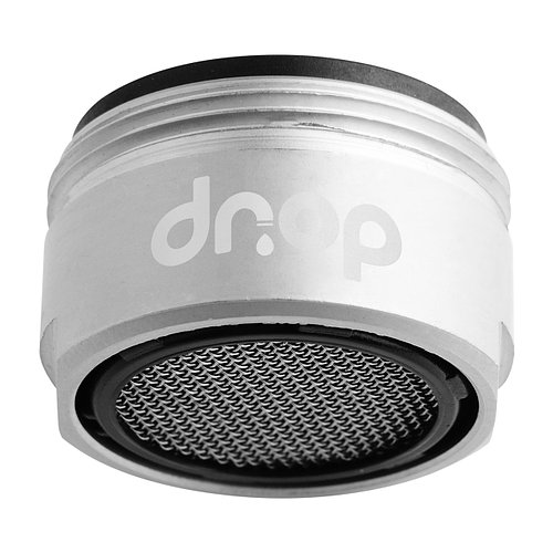 Водосберегающий аэратор насадка для крана DROP CL24-MT, внешняя резьба 24мм, цвет матовый хром