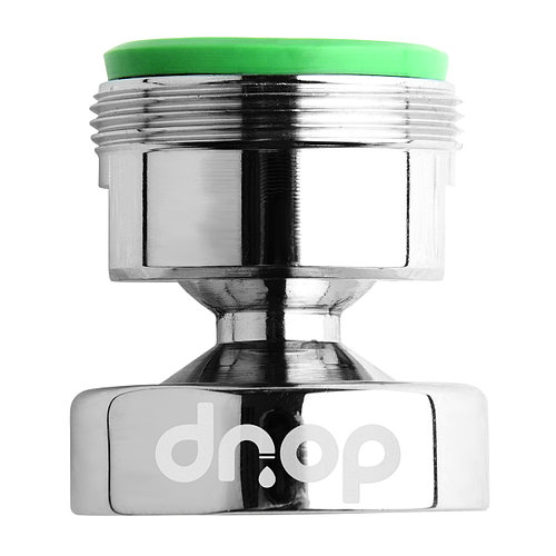 Поворотный 360 адаптер DROP PM360HP, внешняя резьба 24мм, с функцией изменения угла потока воды