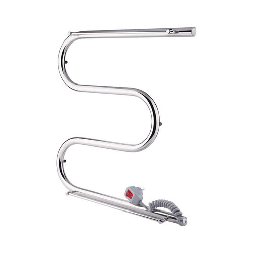 Электрический полотенцесушитель Q-tap Snake shelf (CRM) 500х500 RE