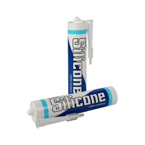 Герметик Silicone 300 мл белый 6700242, Unipak