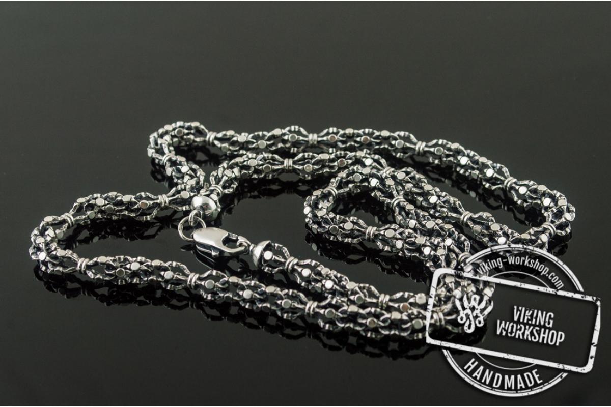 Viking Chain Sterling Silver Handmade Jewelry
