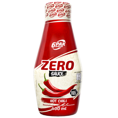 ZERO HOT CHILI кетчуп ТМ 6Pak, 400 мл