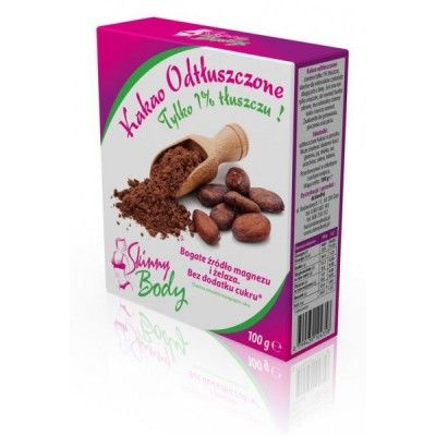 Какао обезжиренное 1% ТМ "Skinny Body"