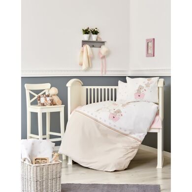 Постельное белье для младенцев Karaca Home - Pretty 2018-1 ранфорс Турция