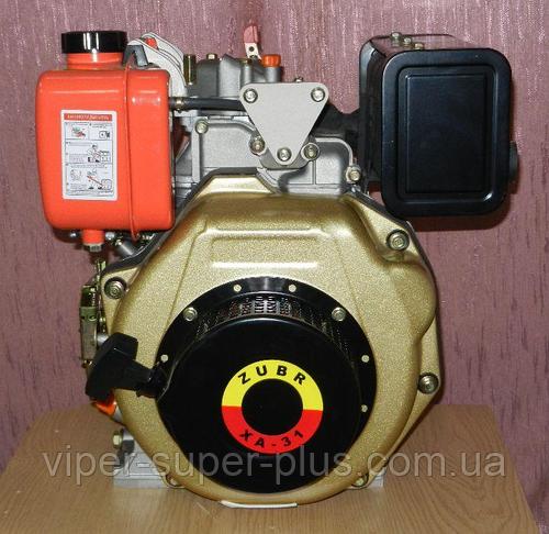 Дизельный двигатель ЗУБР (Zubr) 178F 6 л.с (ручной стартер)