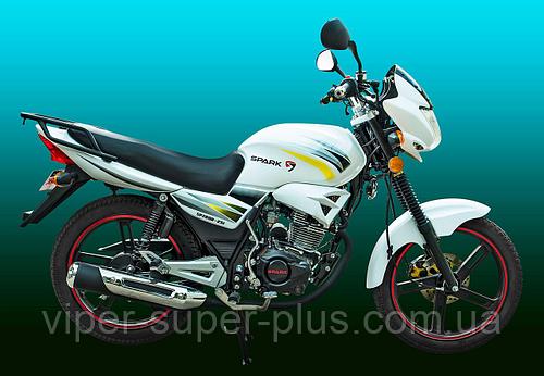 Мотоцикл СПАРК SPARK SP200R-25i (200см3, 4т) Белый с Доставкой. НОВИНКА 2019 года. Улучшенного Качества!