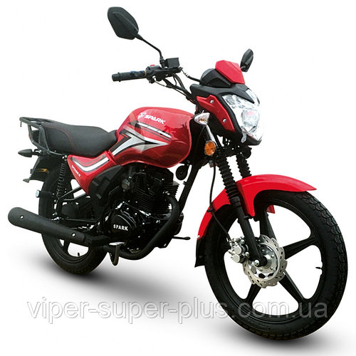 Мотоцикл СПАРК с Доставкой Spark SP150R-11 149 см , Красный, Двухместный Дорожный