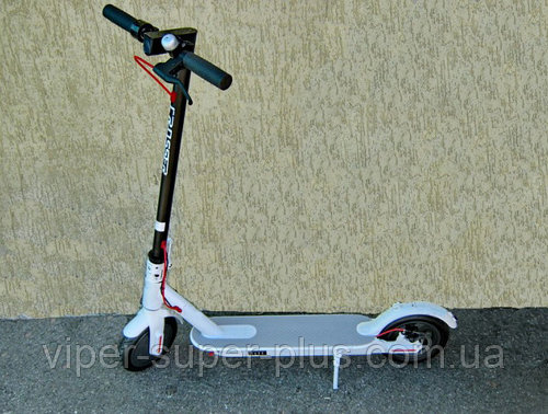Двухколесный электросамокат Crosser М5 (6 АН, Круиз контроль) Белый