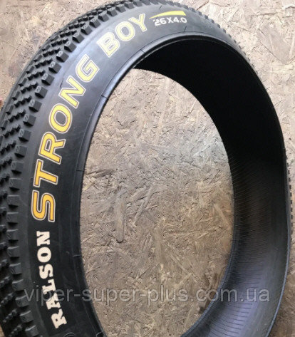 Велосипедная Покрышка/Скат RALSON 26x3,00 R-4114 BLACK на трюковый велосипед BMX 26 дюйм ИНДИЯ