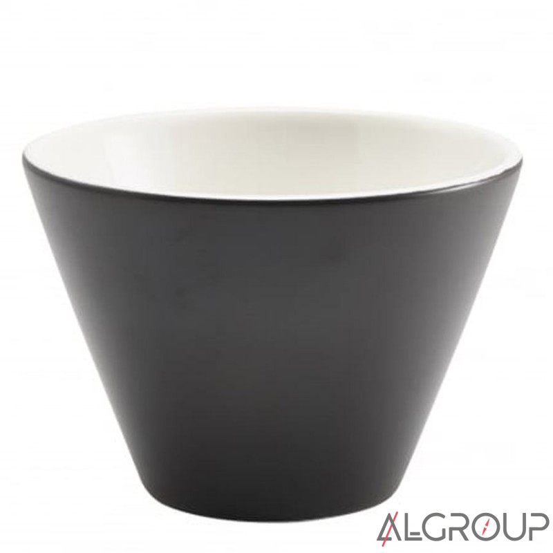 Горшочек 10.5х7.9 см, 300 мл, черный, GenWare 369011MBK