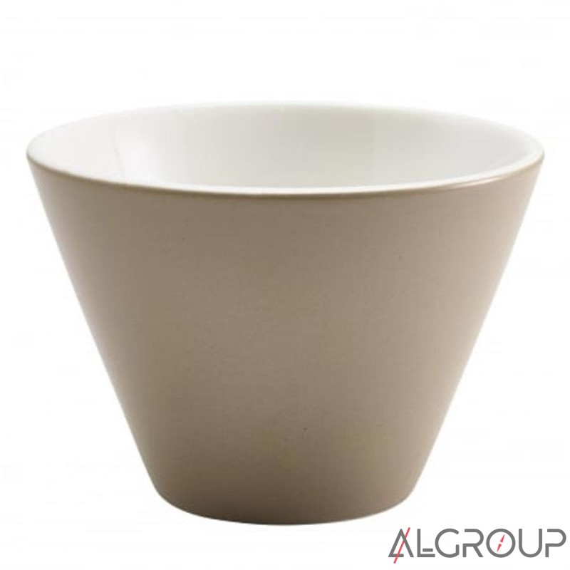 Горшочек 10.5х7.9 см, 300 мл, бежевый, GenWare 369011STN