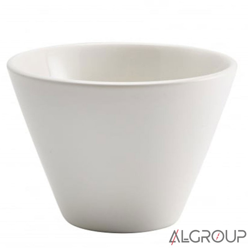 Горшочек 12х8.3 см, 400 мл, белый, GenWare 369012MWH