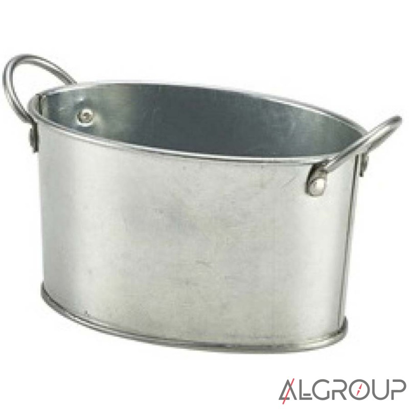 Ведерко порционное белое, 12,5х8,5х6,5 см, GenWare GSB1208