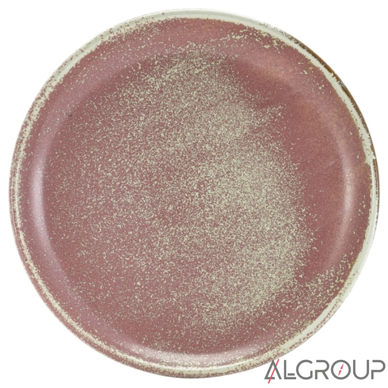 Тарелка круглая 24 см, Terra Porcelain Rose Pink, GenWare CP-PRS24