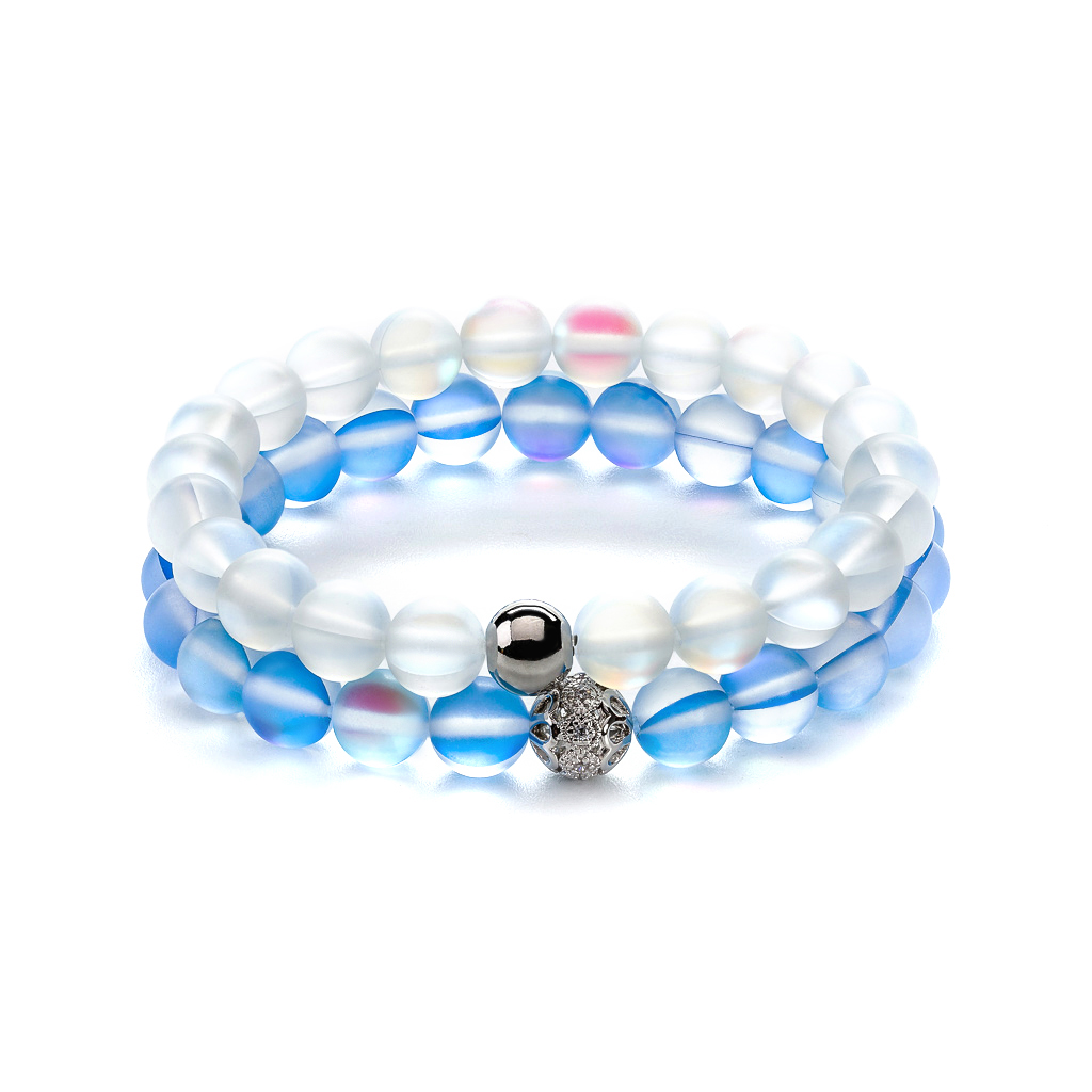 SOFT BLUE &amp; GLOW WHITE SET