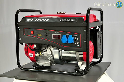 Газ / бензиновый генератор Lifan LF5GF-3MS (5,5 кВт)