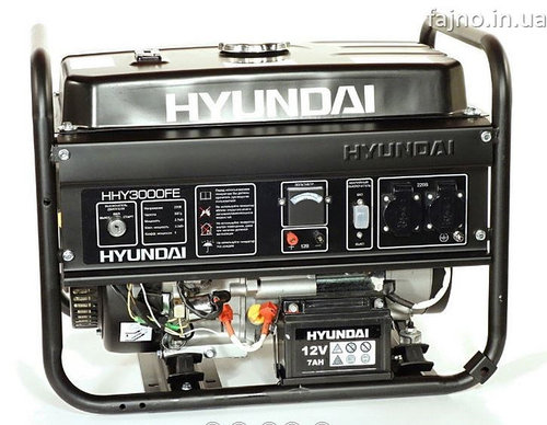 Электростанция Hyundai HHY 3000FE (3 кВт)