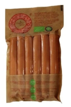 Сосиски органические с молоком в/с, Organic Meat, 360 г