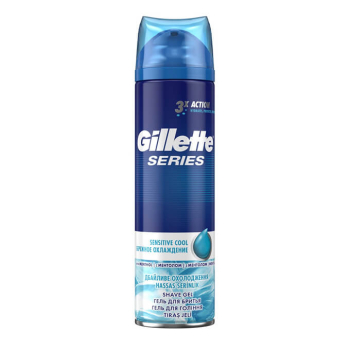 Гель для бритья Sens Cool бережное охлаждение с ментолом, GILLETTE, 200 мл