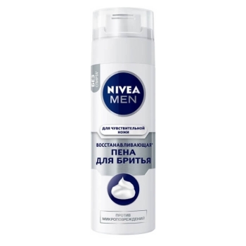 Пена для бритья Востанавливающая для чуствительной кожи , NIVEA, 200 мл