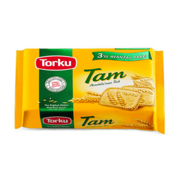 Печенье Tam пшеничное цельнозерновое, Torku, 371 г