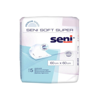Пеленки гигиеничные SOFT 60х60см, SENI, 5 шт