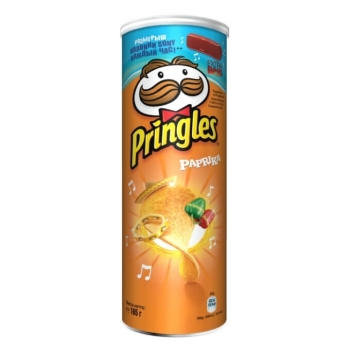 Чипсы паприка, PRINGLES, 165 г