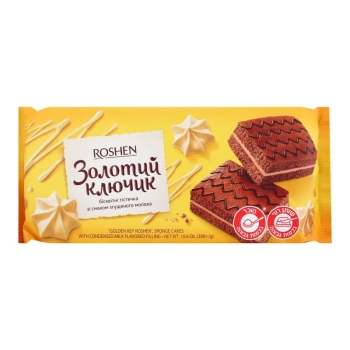 Бисквит Золотой ключик, Roshen, 300 г