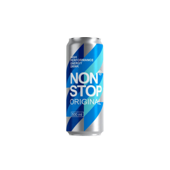 Напиток безалкогольный энергетический газированный Day ж/б, Non Stop, 0,5 л
