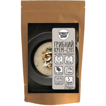 Крем-cуп грибной, Street soup, 250 г