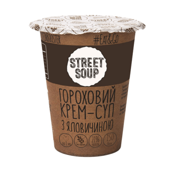 Крем-Суп Гороховый с говядиной, STREET SOUP, 50 г