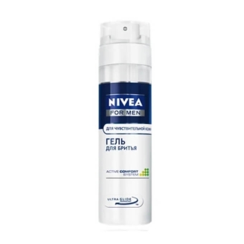 Гель для бритья для чувствительной кожи, NIVEA, 200 мл