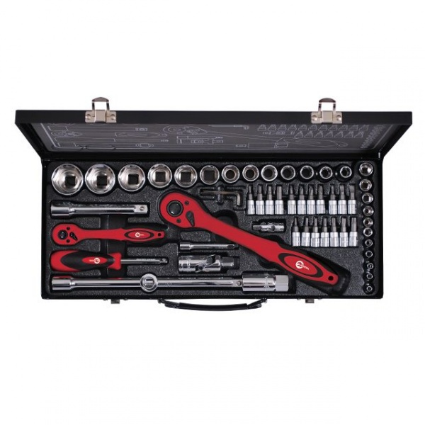 Набор инструмента 56 ед. INTERTOOL ET-6056