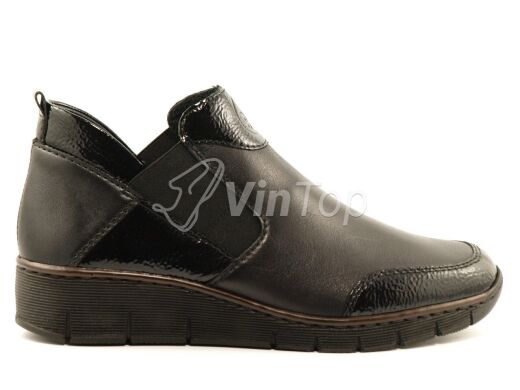 ботинки RIEKER 53786-00 black, цвет чёрный