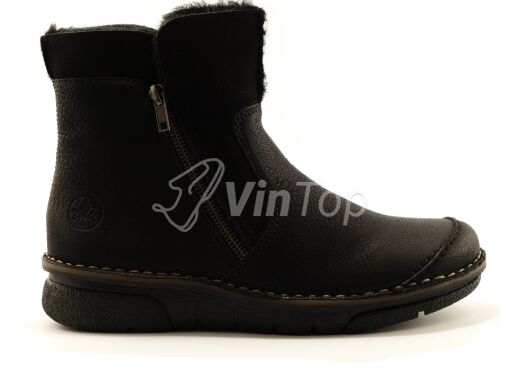 полусапоги RIEKER 73381-00 black, цвет чёрный