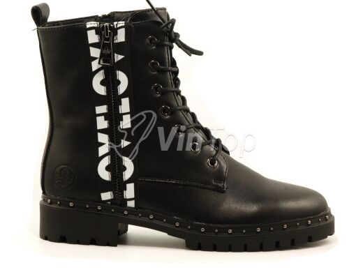 ботинки RIEKER 93811-00 black, цвет чёрный