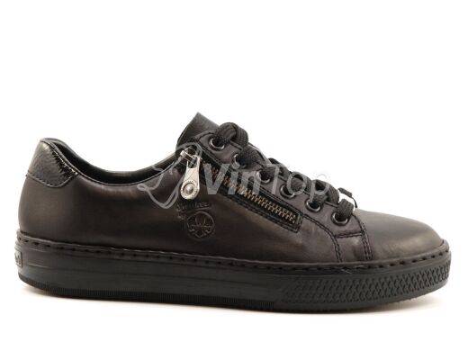 кеды RIEKER L59L1-00 black, цвет чёрный