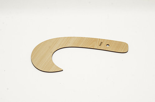 Лекало "Равлик", 240х40мм, 506, ХДФ 3мм
