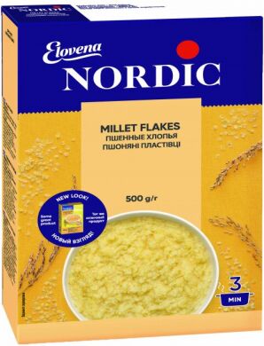 Хлопья Nordic пшенные 500г