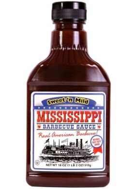 Соус сладко-мягкий BBQ "Mississippi", 510 гр