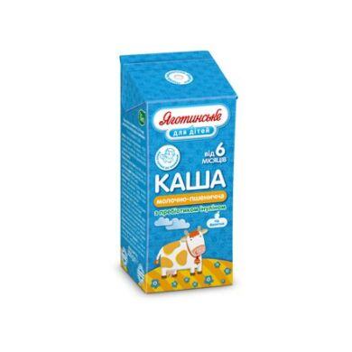 Каша Яготинське молочно-пшеничная 200г