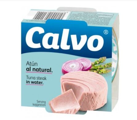Тунец в собственном соку "Calvo", 160 гр
